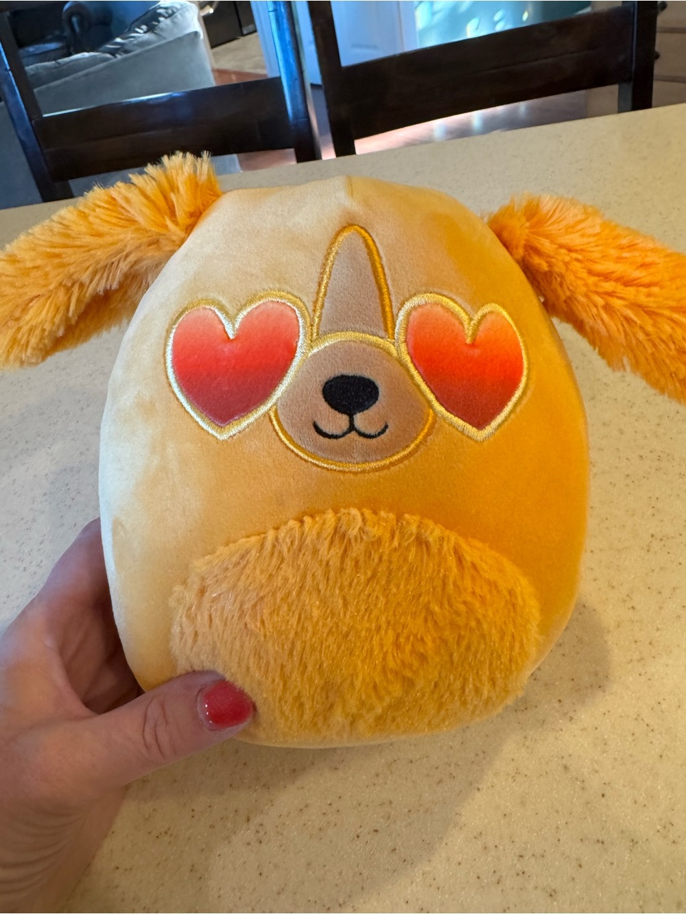 Squishmallows Finley the Golden Retriever 7” plush